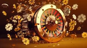 Dealer live casino profesional melayani permainan blackjack di layar perangkat mobile